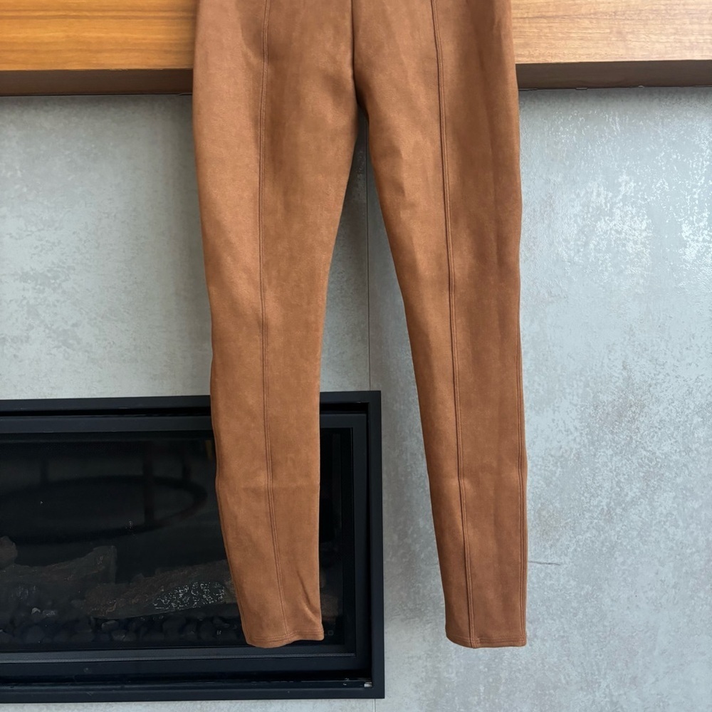 NWT SPANX High Waist Faux Suede Leggings, SIZE S/P - Picture 13 of 16